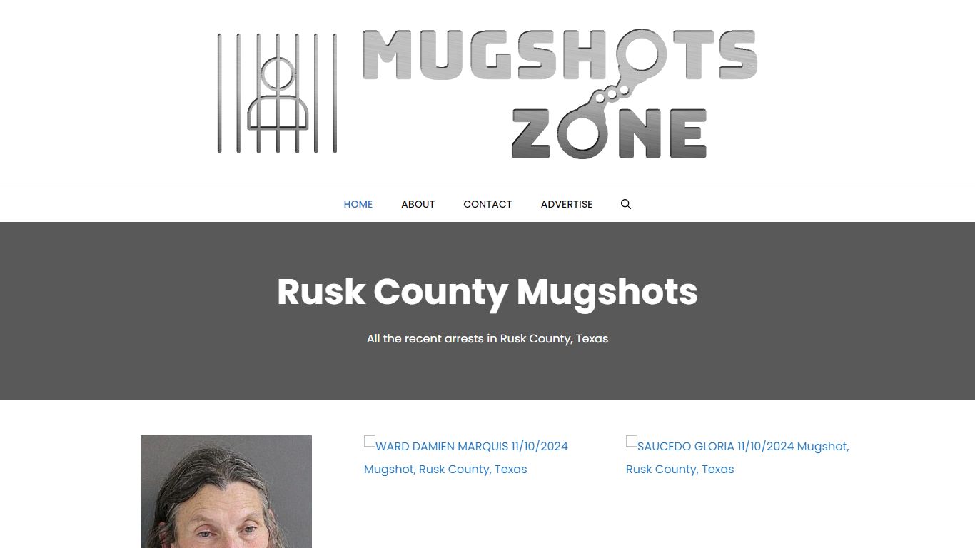 Rusk County Mugshots Zone